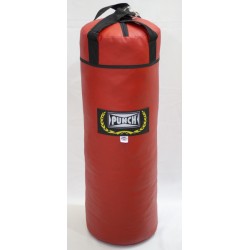 Saco de Pancada em Couro Punch - 120cm (Saco enviado cheio)
